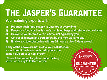 Jasper's Catering Guarantee